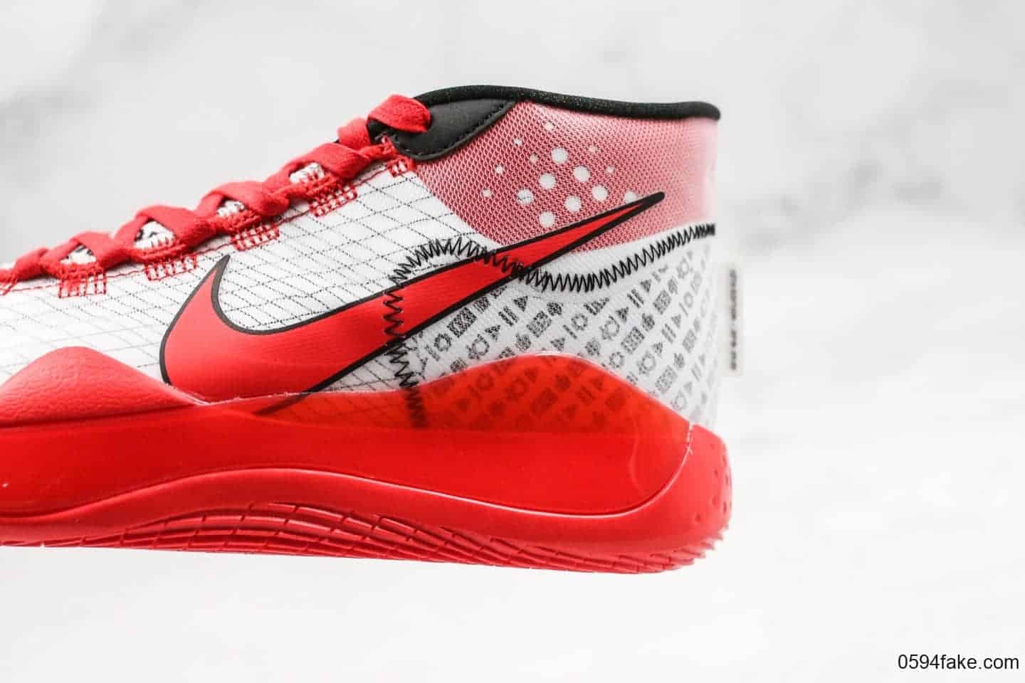 耐克Nike Zoom KD12 EP SJX杜兰特12代红色 CQ7731-900 - 耐克KD12, 杜兰特12代篮球鞋, Nike, CQ7731-900