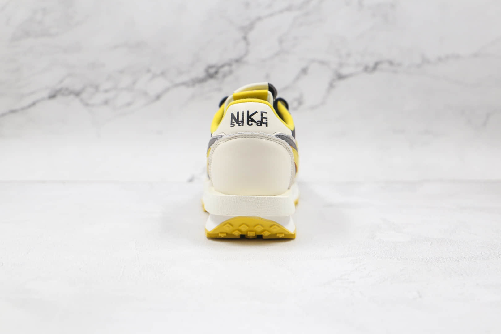耐克Nike LDWaffle x sacai x UNDERCOVER三方联名款华夫2.0双钩白黑黄色解构鞋 DJ4877-001 - 耐克华夫走秀款, 耐克华夫2.0双钩, Sacai, Nike, DJ4877-001
