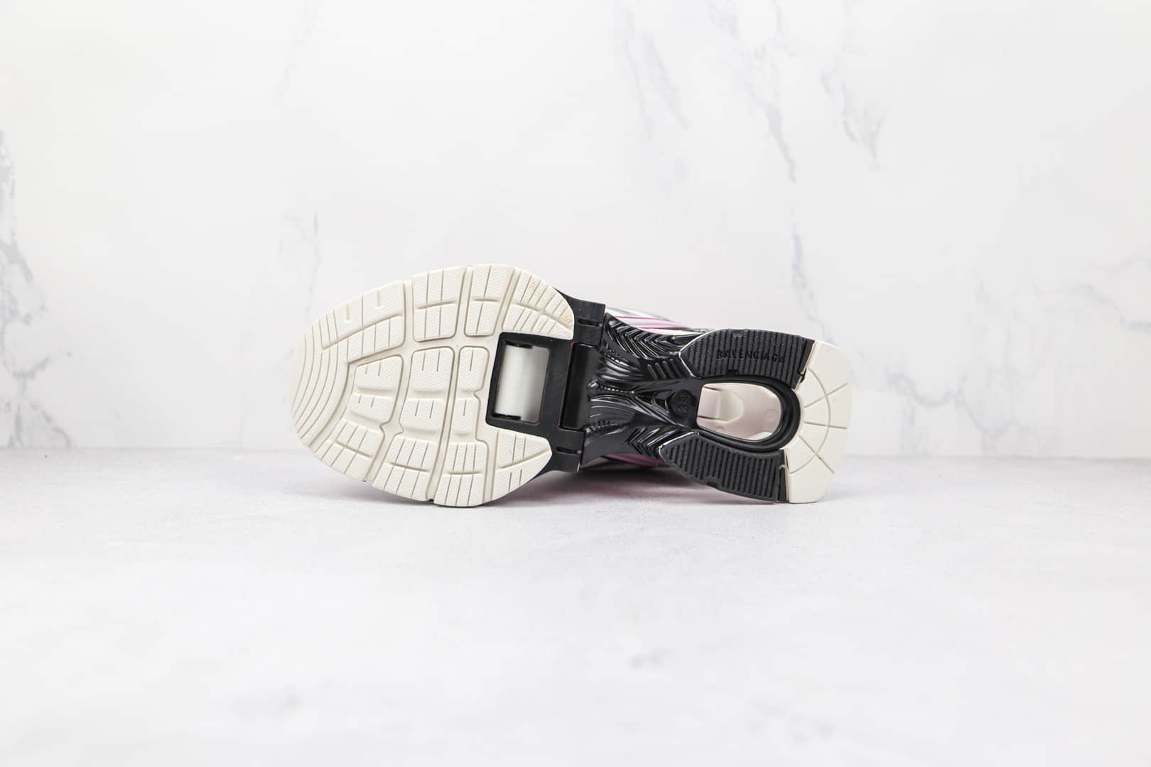 巴黎世家Balenciaga X-Pander白粉色复古增高做旧弹簧老爹鞋 - 巴黎世家弹簧鞋, 巴黎世家复古老爹鞋, 巴黎世家增高鞋