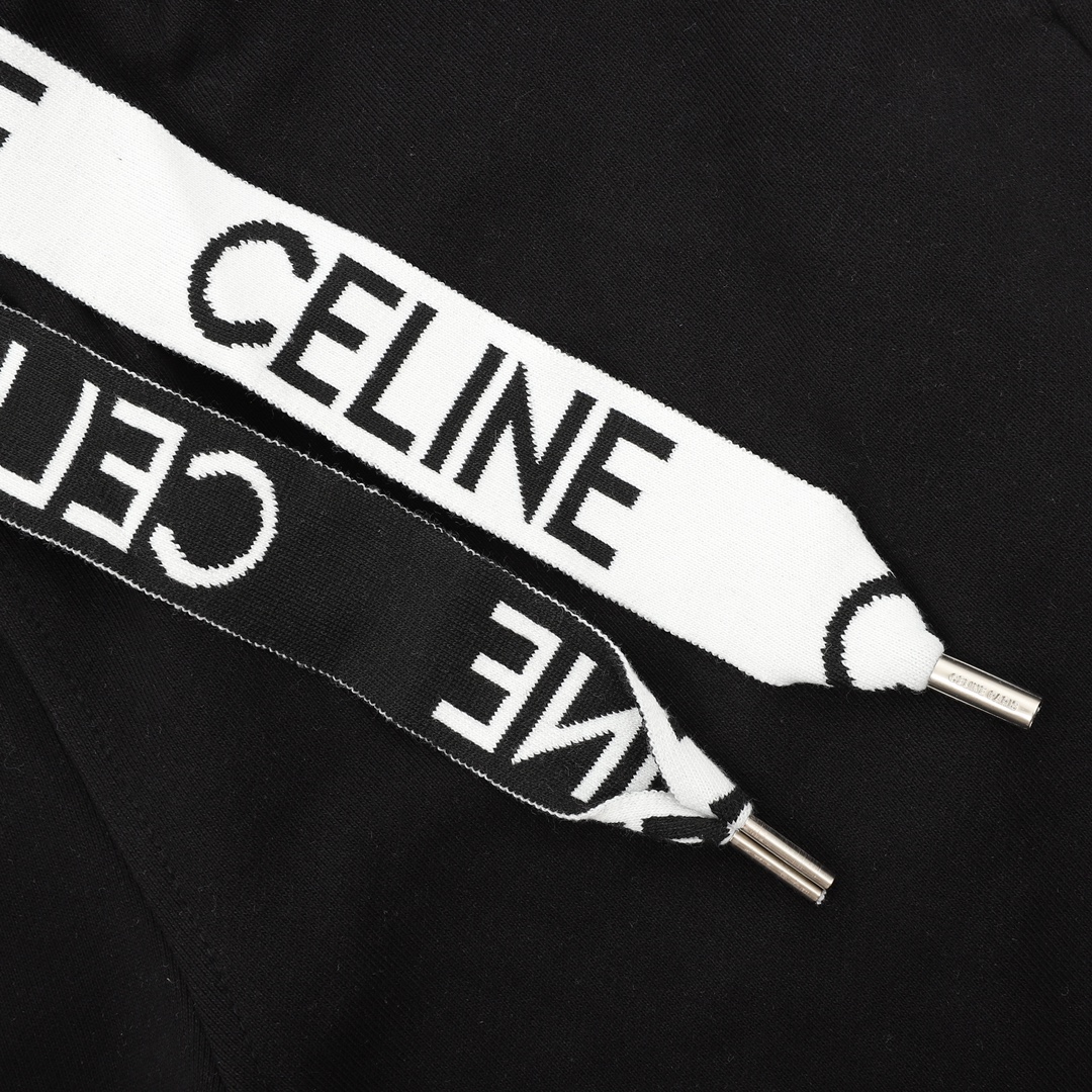 "CELINE/赛琳 织带字母logo运动休闲裤" -