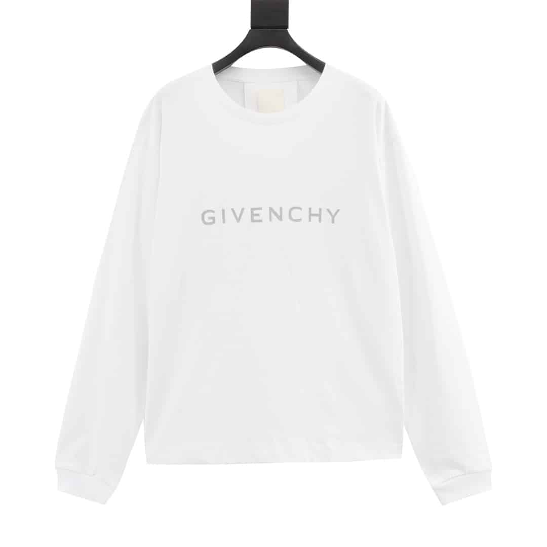 Givenchy纪梵希GVC 23款 反光闪电圆领卫衣 -