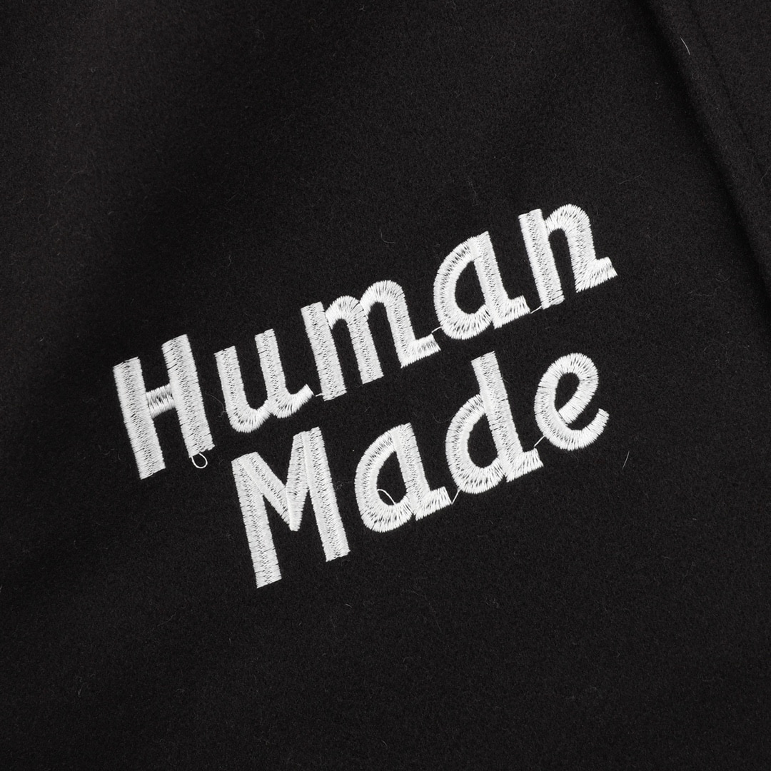 Human Made 小怪兽刺绣棒球服 -