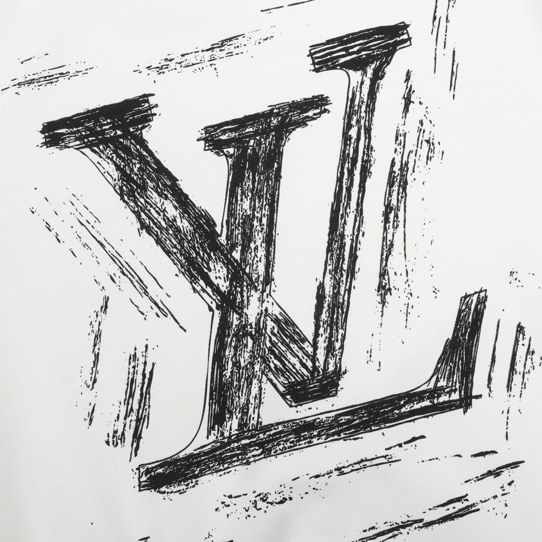 Louis Vuitton/路易威登 手绘印花圆领卫衣 -