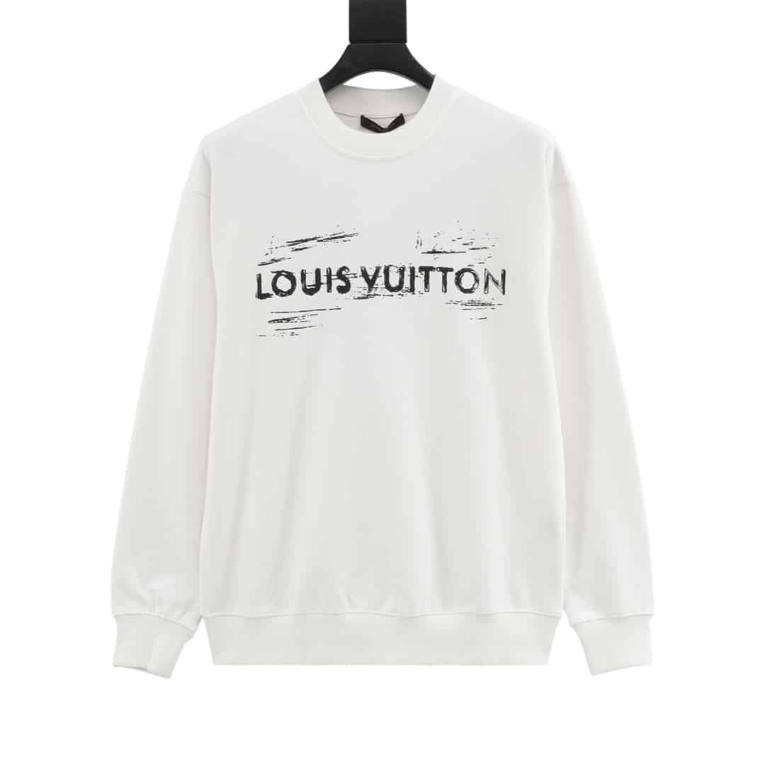 Louis Vuitton/路易威登 手绘印花圆领卫衣