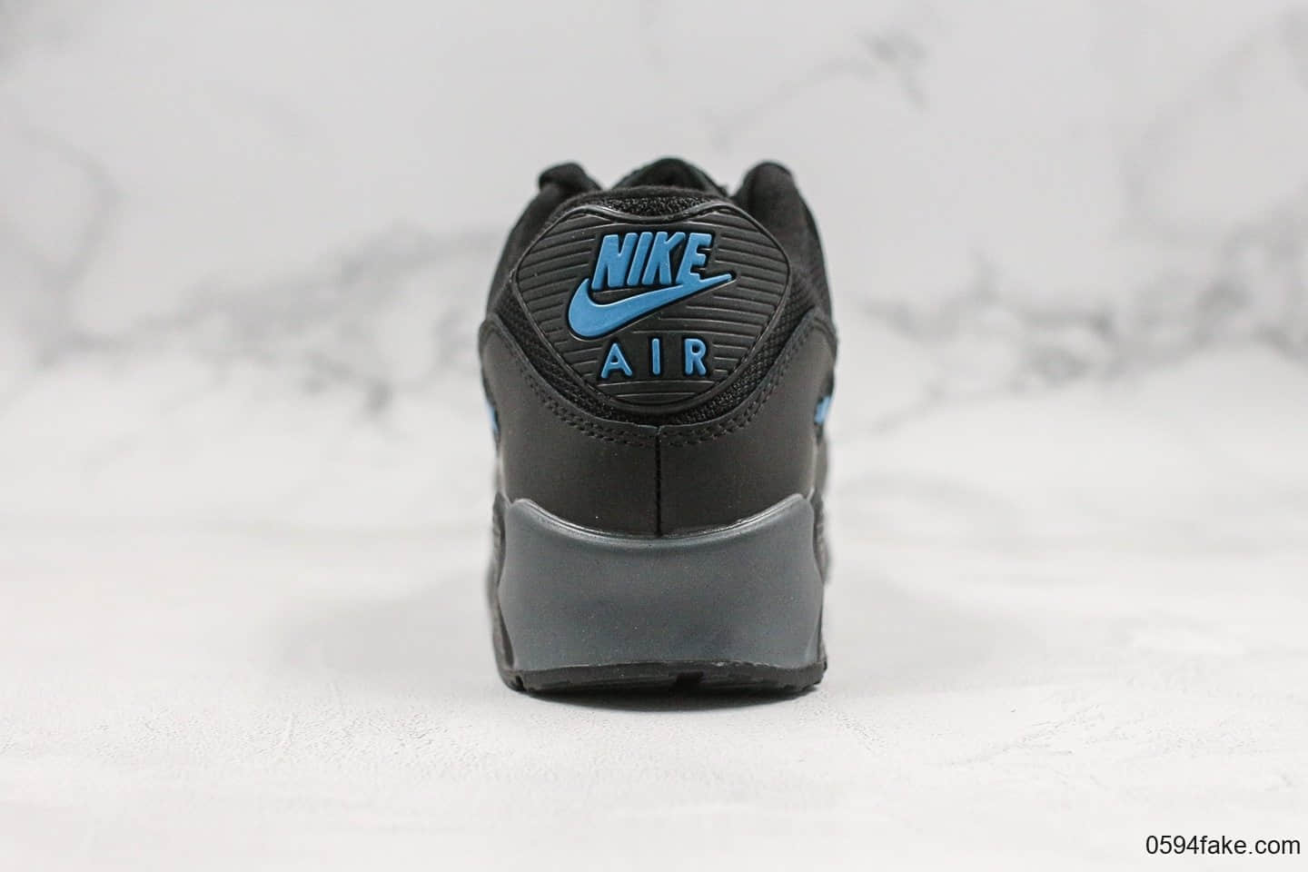 耐克Nike Air Max 90 Essential复古气垫运动慢跑鞋黑蓝色 CN0194-001 - 耐克Max90黑蓝色, Nike Air Max 90, Nike Air Max, Nike, Max90气垫鞋, CN0194-001